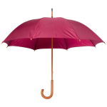 Guarda-chuva automático em poliester 190T com logo ø105 Basic cor bordeaux segunda vista