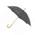 Guarda-chuva automático em poliester 190T com logo ø105 Basic cor cinzento primeira vista