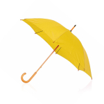 Guarda-chuva automático em poliester 190T com logo ø105 Basic cor amarelo primeira vista