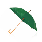 Guarda-chuva automático em poliester 190T com logo ø105 Basic cor verde primeira vista