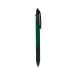 Esferográficas corporativas baratas tinta de 3 cores Multicolor cor verde-escuro primeira vista