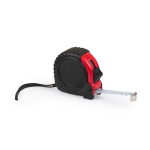 Fita métrica publicitária profissional de 5m cor vermelho primeira vista