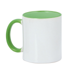 Caneca de cerâmica com asa e interior colorido 350ml Sublim Color