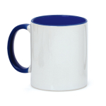 Caneca de cerâmica com asa e interior colorido 350ml Sublim Color