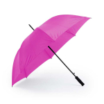 Guarda-chuva personalizado grande em poliester pongee ø116 Monsoon cor fúcsia
