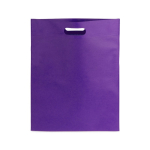 Sacos publicitários non-woven em cores vivas 80 g/m2 Gallery cor violeta primeira vista