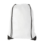 Mochila de cordas personalizada sem tecelagem 80 g/m2 Original cor branco