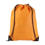 Mochila de cordas personalizada sem tecelagem 80 g/m2 Original cor cor-de-laranja