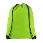 Mochila de cordas personalizada sem tecelagem 80 g/m2 Original cor verde-lima