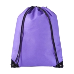 Mochila de cordas personalizada sem tecelagem 80 g/m2 Original cor roxo