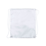 Mochilas de cordão de poliéster 210D para crianças Original cor branco primeira vista