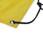 Mochilas de cordão de poliéster 210D para crianças Original cor amarelo terceira vista