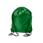 Mochilas de cordão de poliéster 210D para crianças Original cor verde
