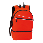 Mochila de poliéster com bolso para calçado 600D Gymfit