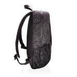 Mochila refletora para portátil de 15,6'' reciclada Visibility cor preto quarta vista