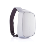 Mochila antirroubo com USB e RFID e porta USB Bobby Sling cor cinzento