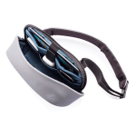 Mochila antirroubo com USB e RFID e porta USB Bobby Sling cor cinzento vista décima quinta