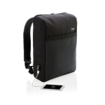 Mochila antirroubo para portátil com USB e RFID 15'' Comfort cor preto segunda vista