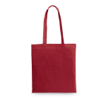 Sacos personalizados de algodão coloridos 140 g/m2 EcoColor Plus cor bordeaux