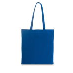 Sacos personalizados de algodão coloridos 140 g/m2 EcoColor Plus cor azul real