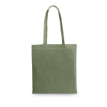 Sacos personalizados de algodão coloridos 140 g/m2 EcoColor Plus cor verde militar