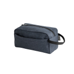 Nécessaire para publicidade reciclado com bolso e alça RPET Urban cor azul