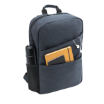 Mochila para portátil de 15,6'' com bolsos acolchoados Dynamic cor azul terceira vista