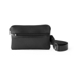 Mochila de microfibra adaptável a dois tamanhos Versatile cor preto sétima vista
