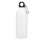 Garrafas de alumínio personalizadas com imagem 400 ml Cruiser Sublim cor branco