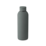 Garrafa térmica de aço inoxidável com acabamento mate 500ml Spring cor cinzento-escuro