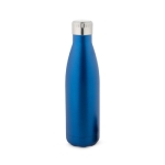 Garrafa de aço isolada a vácuo com tampa metálica 500ml Satin cor azul