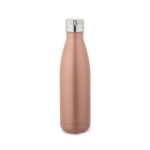 Garrafa de aço isolada a vácuo com tampa metálica 500ml Satin cor champanhe