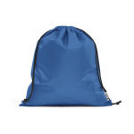 Saco-mochila promocional de plástico reciclado Urban Recycled cor azul real