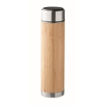 Termos personalizados termómetro táctil e infusor 480ml Tea Touch cor madeira terceira vista