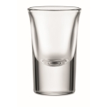 Copos pequenos de vidro reutilizáveis de 28ml Liquor cor transparente