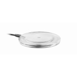 Carregador iluminado redondo pequeno para celular LightPad Ultra cor branco segunda vista