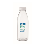 Garrafas de rPET publicitárias antifugas sem BPA 500ml rPET Spring cor transparente vista principal