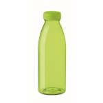 Garrafas de rPET publicitárias antifugas sem BPA 500ml rPET Spring cor verde-lima transparente