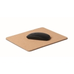 Tapete de rato em cortiça com carregador sem fio Wireless Cork cor bege sétima vista