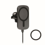 Carregador para carro sem fios com montagem em rack Road cor preto