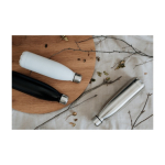 Garrafa Inox City 750ml cor branco terceira vista