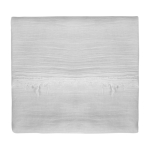 Cachecol promocional de toque macio e fino colorido Fina Warm cor branco primeira vista