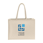 Saco de algodão com interior laminado resistente 230 g/m2 Friday cor bege vista principal