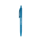 Canetas para brindes baratas eco com botão e tinta azul Fiber vista principal