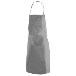Avental de publicidade de poliéster básico sem bolsos 200 g/m2 cor cinzento primeira vista