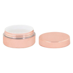 Bálsamo labial em frasquinho, tampa e aroma baunilha, SPF15 cor cor-de-rosa claro