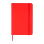 Cadernos promocionais baratos coloridos, folhas A5 pautadas Notes cor vermelho