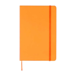 Cadernos promocionais baratos coloridos, folhas A5 pautadas Notes cor cor-de-laranja