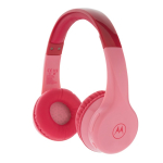 Auscultadores sem fio para crianças à prova de choque Motorola cor cor-de-rosa