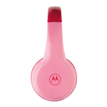 Auscultadores sem fio para crianças à prova de choque Motorola cor cor-de-rosa segunda vista